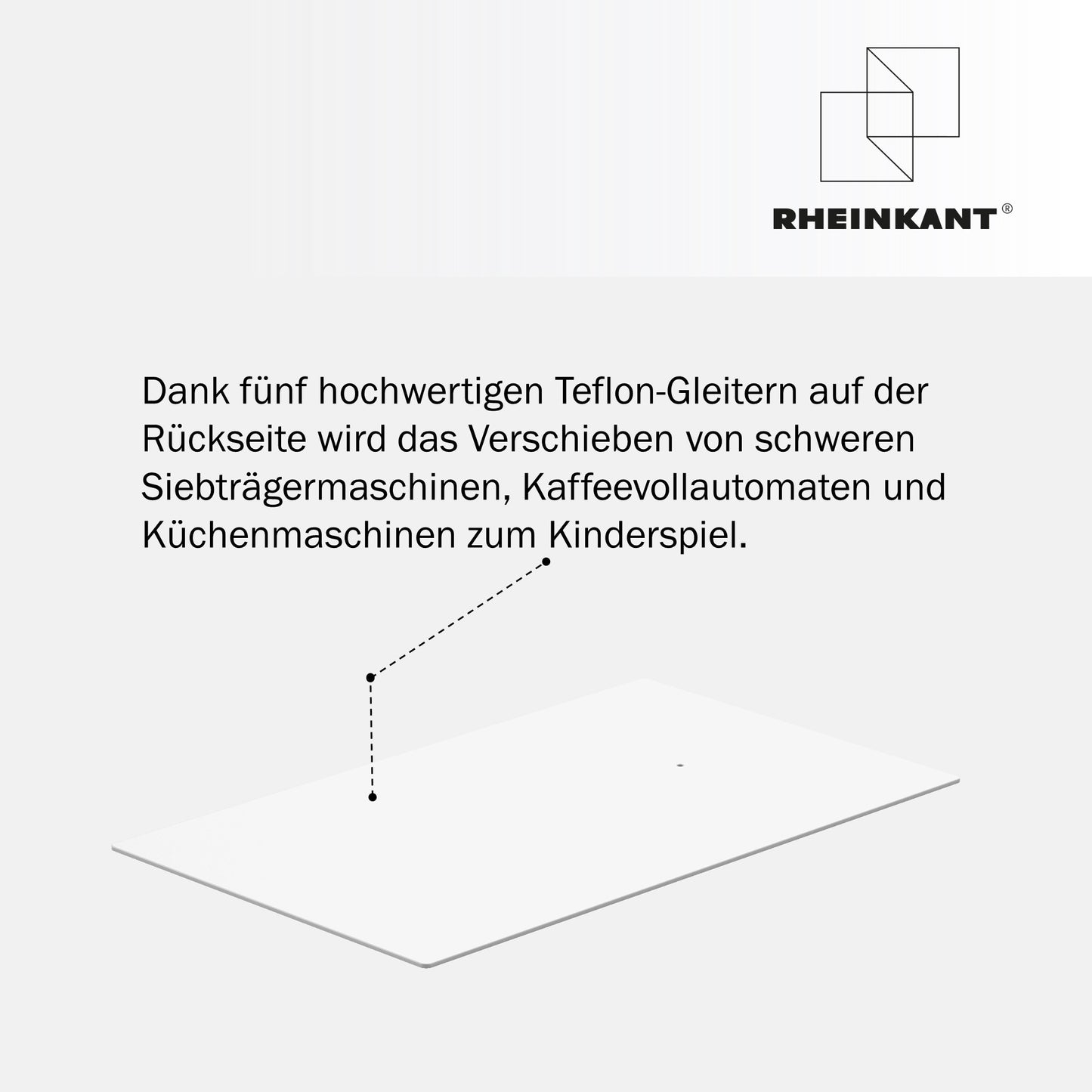 Gleitbrett für Kaffeevollautomaten
