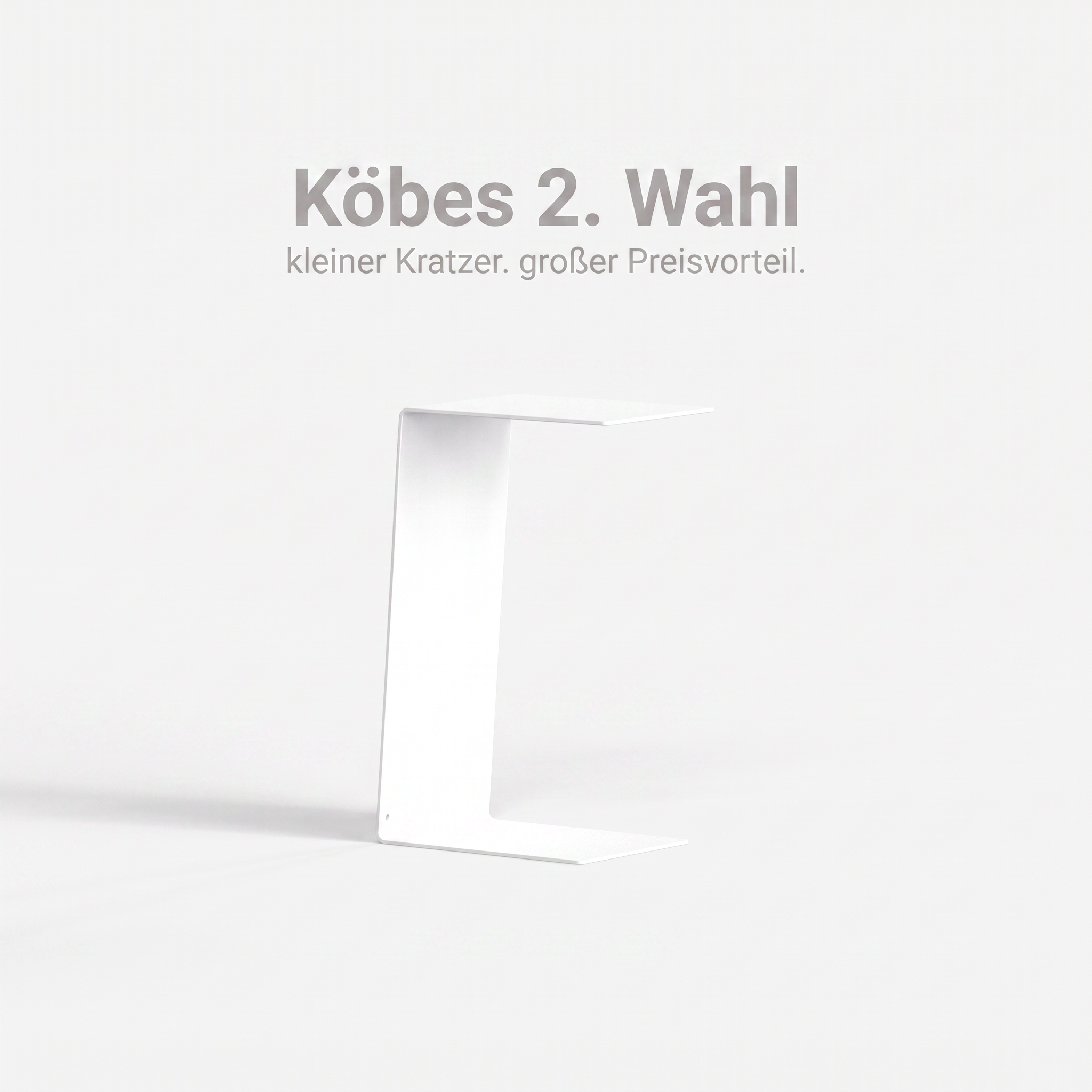 KÖBES 2. Wahl / Weiß 60 cm